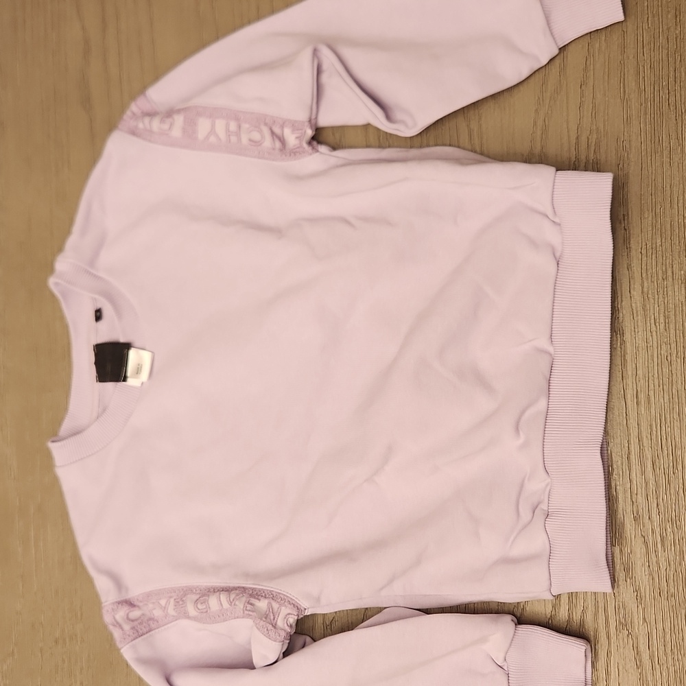 Givenchy Girls Purple 4G Logo Sweatshirt